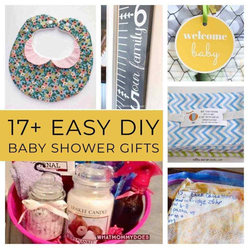 17+ Creative DIY Baby Shower Gifts - What Mommy Does